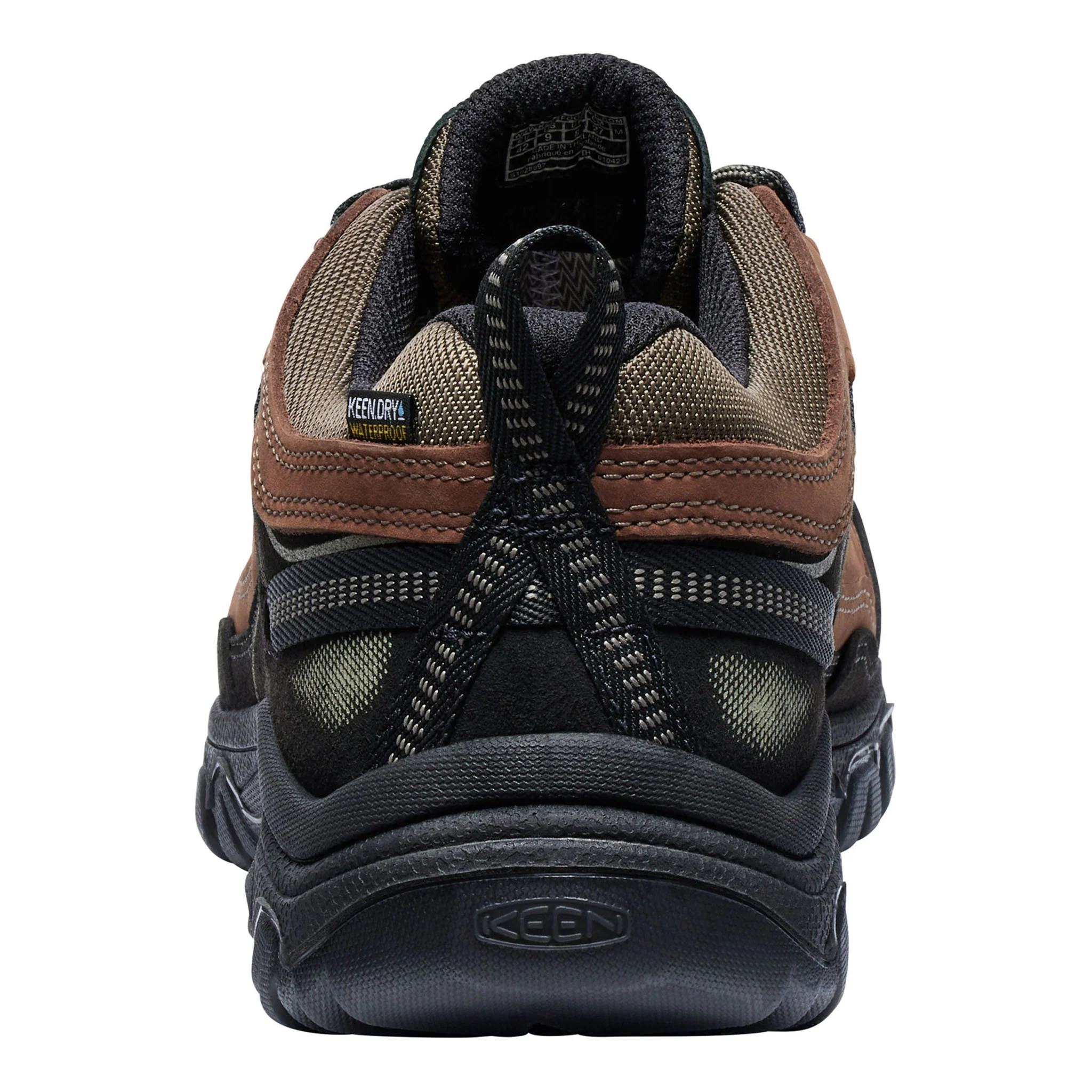 Men's Targhee IV Waterproof Hiking Shoe Bison/Black - Image 5