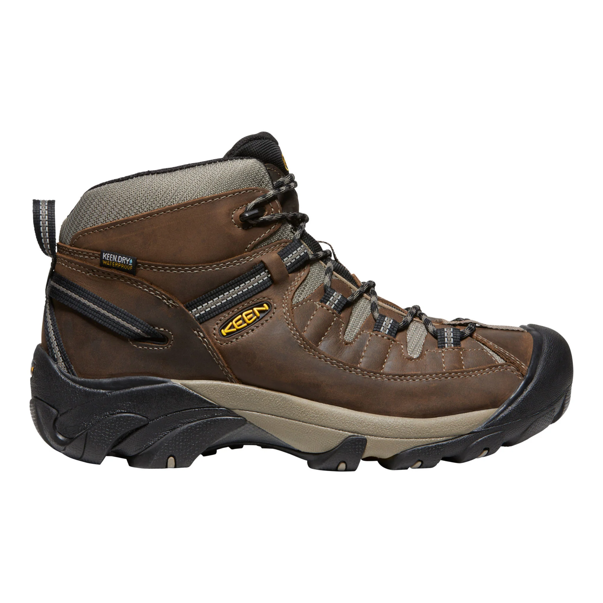 Men's Targhee II Mid Waterproof Shitake/Brindle