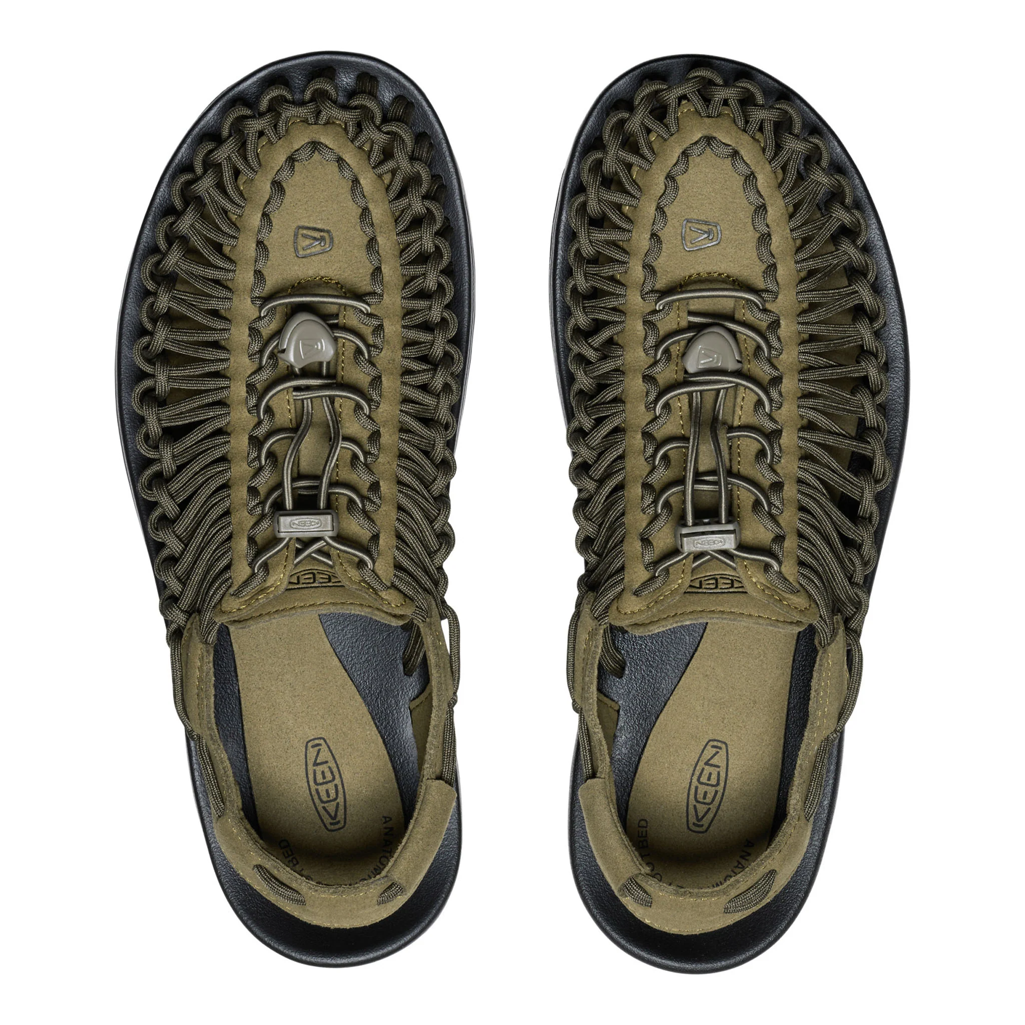 Men's UNEEK Sneaker Dark Olive/Black - Image 5