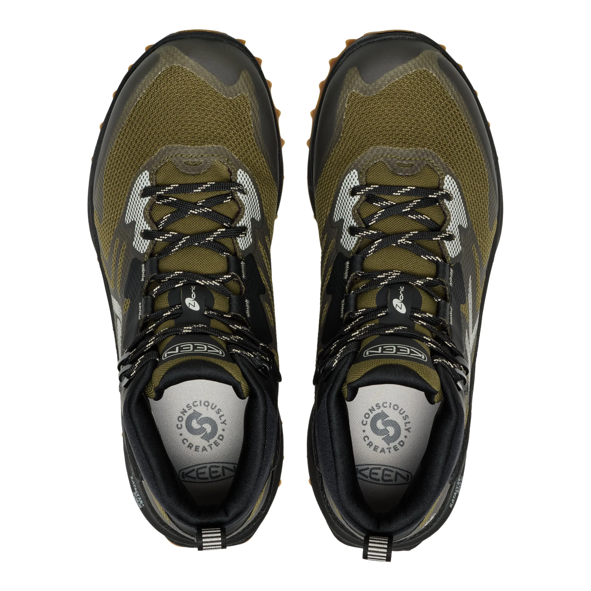 Men's ZIONIC NXT Waterproof Dark Olive/Black - Image 5