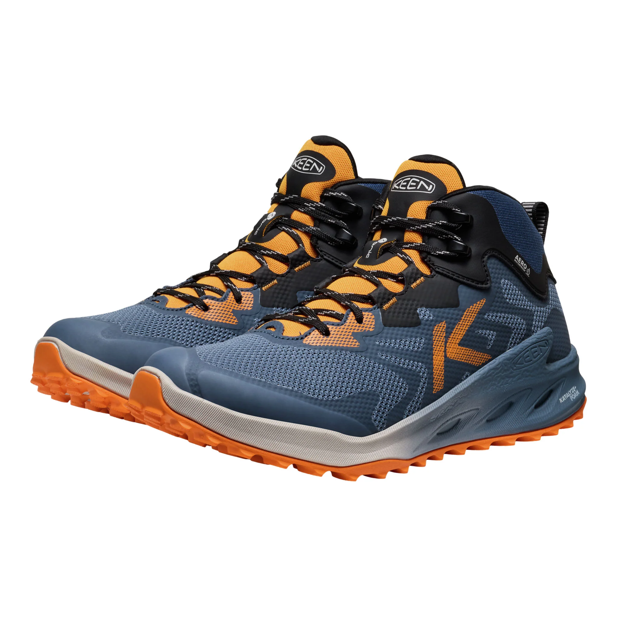 Men's ZIONIC NXT Waterproof Naval Academy/Bright Marigold - Image 4