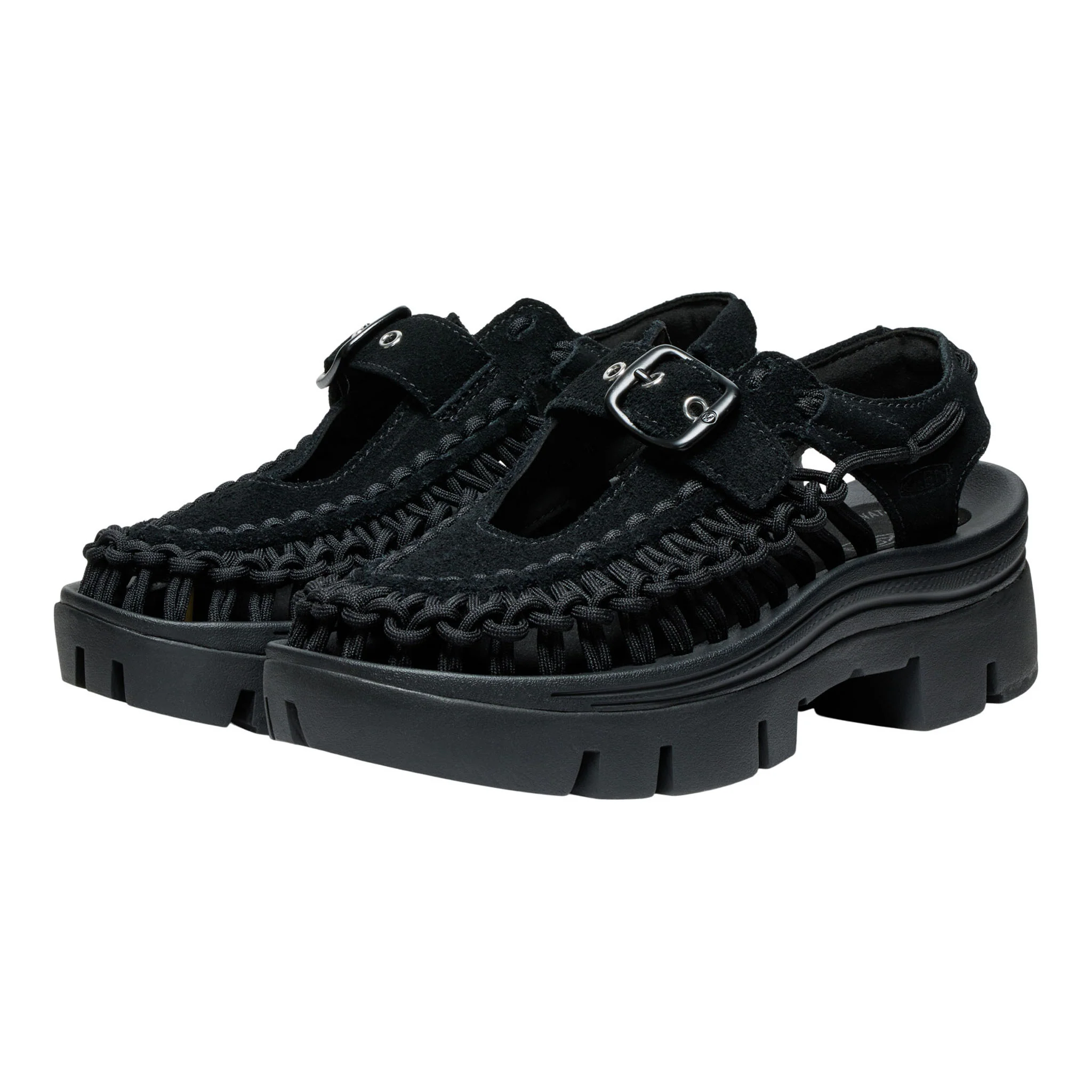 All Gender UNEEK PLT Mary Jane Black/Black - Image 4