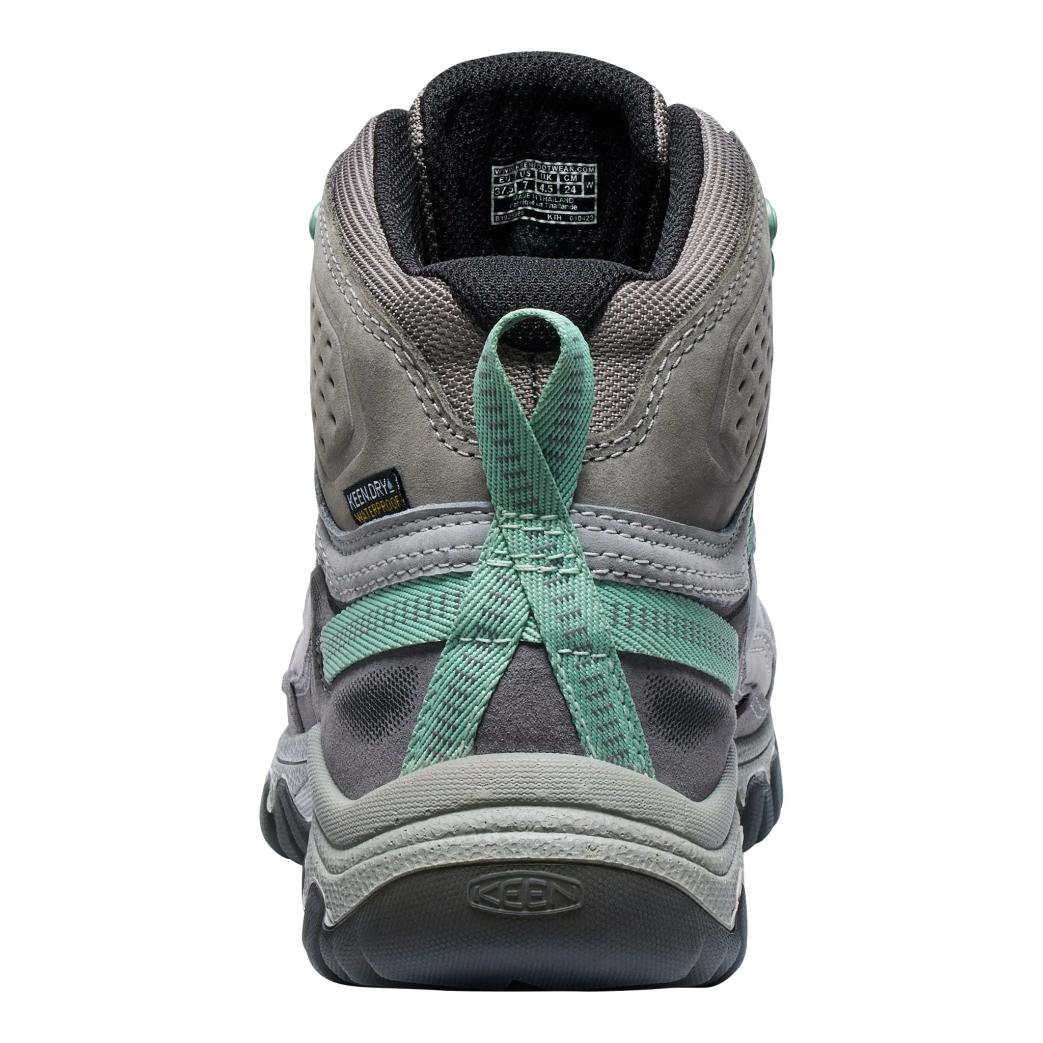 Women's Targhee IV Waterproof Hiking Boot Alloy/Granite Green - Image 5