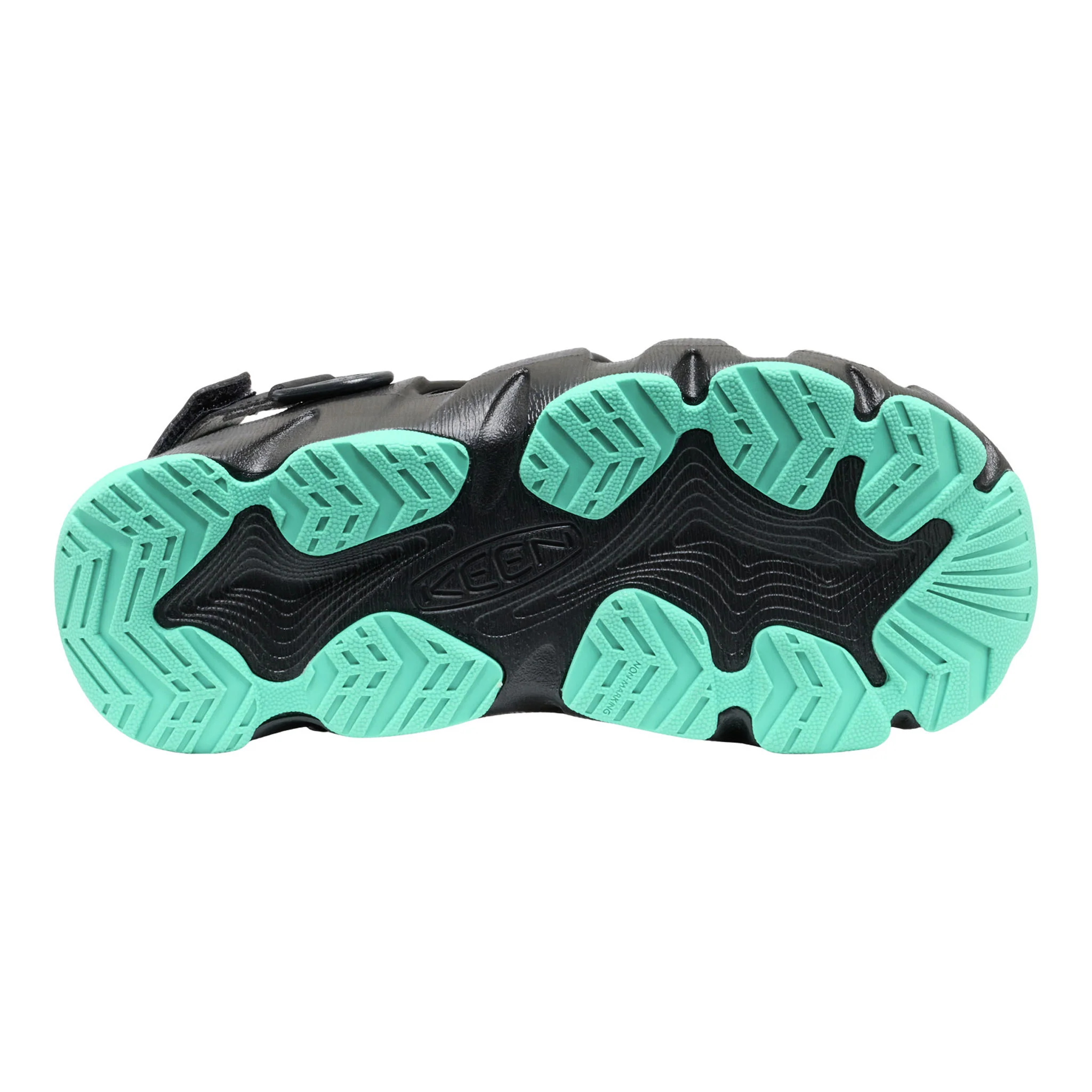 Big Kids' HYPERFLT Black/Bright Aqua - Image 3