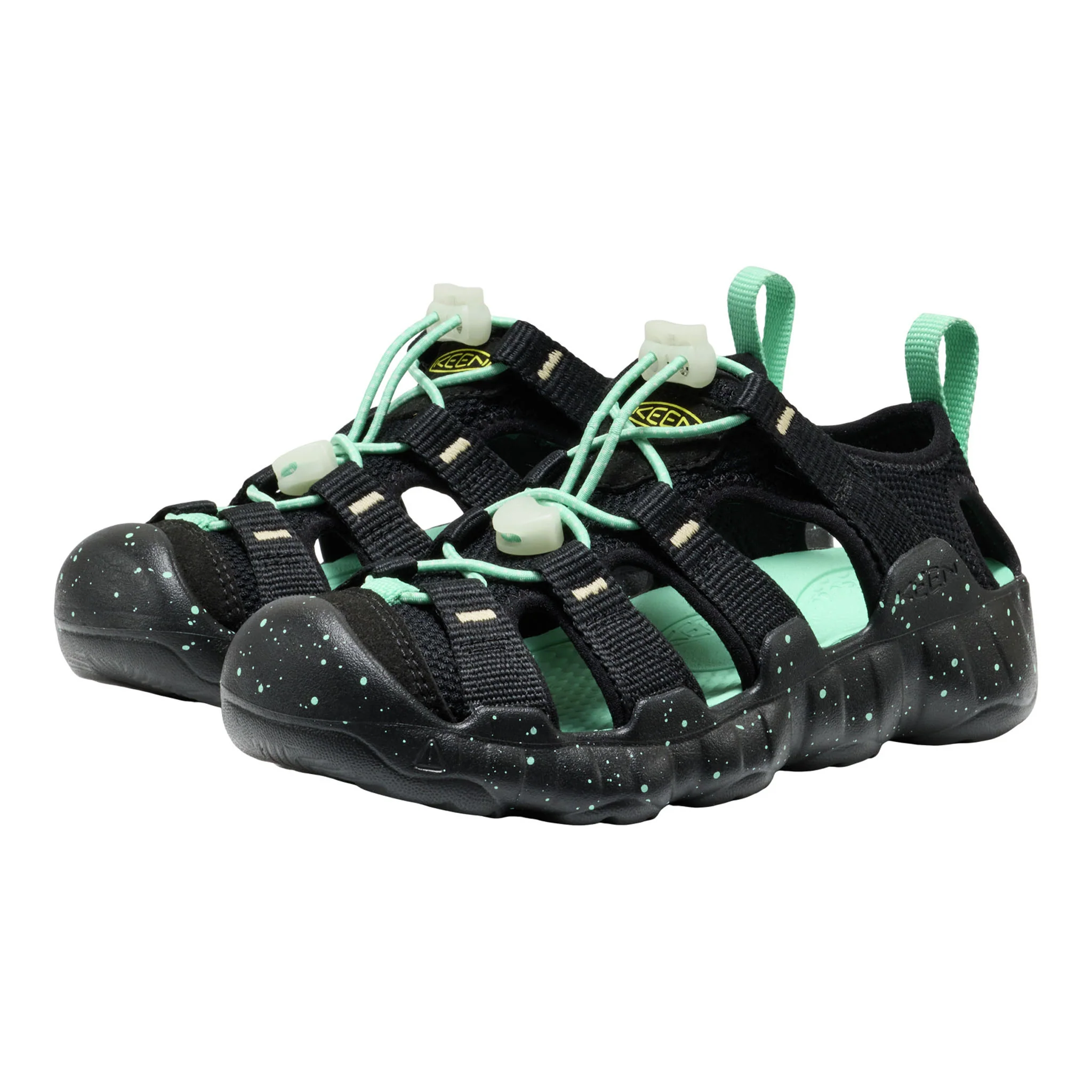 Big Kids' Hyperport H2 Black/Cabbage - Image 4