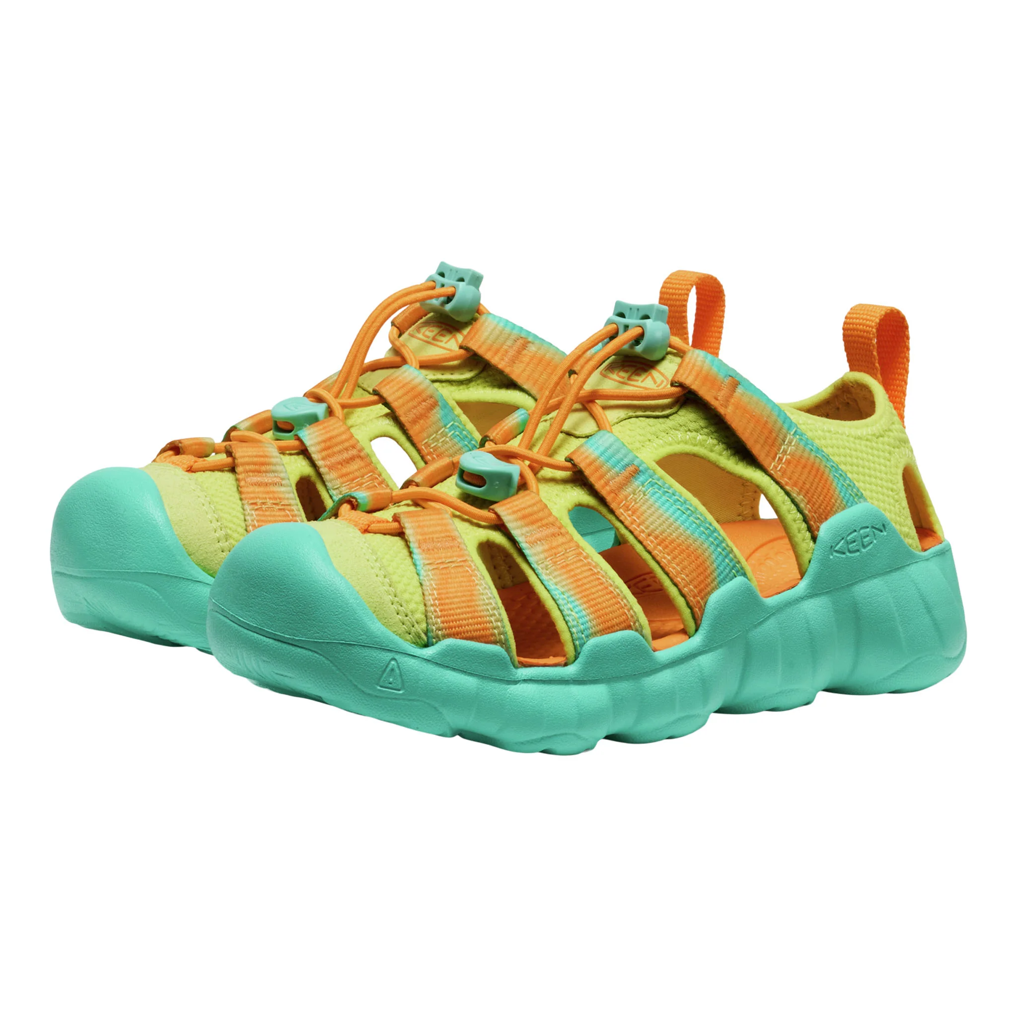 Big Kids' Hyperport H2 Daiquiri Green/Bright Marigold - Image 4