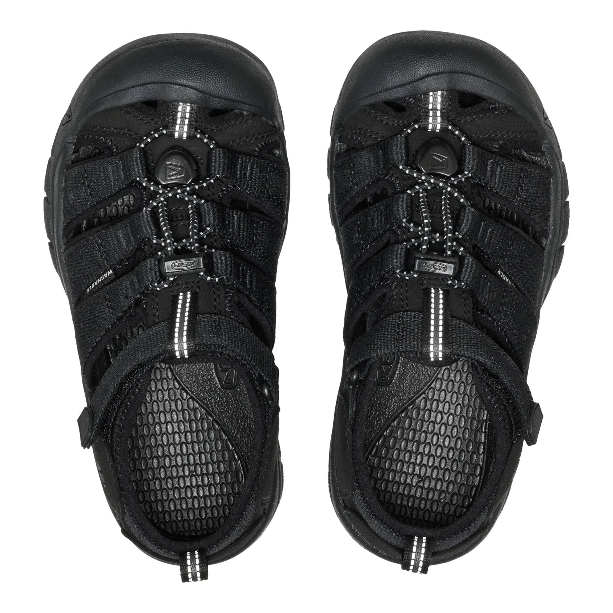 Big Kids' Newport H2 Black/Black - Image 5
